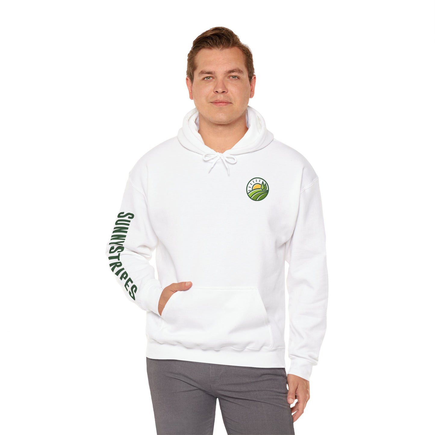 Sunny Stripes Unisex Heavy Blend™ Hooded Sweatshirt