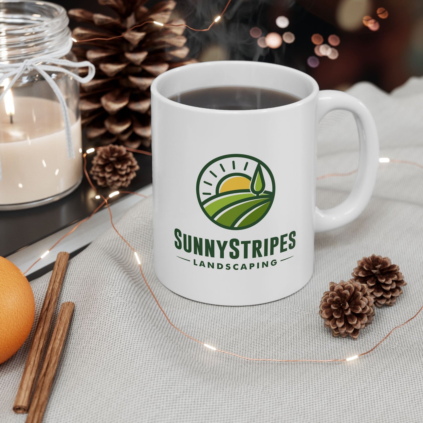 Inspirational Ceramic Mug - Customizable 11oz & 15oz