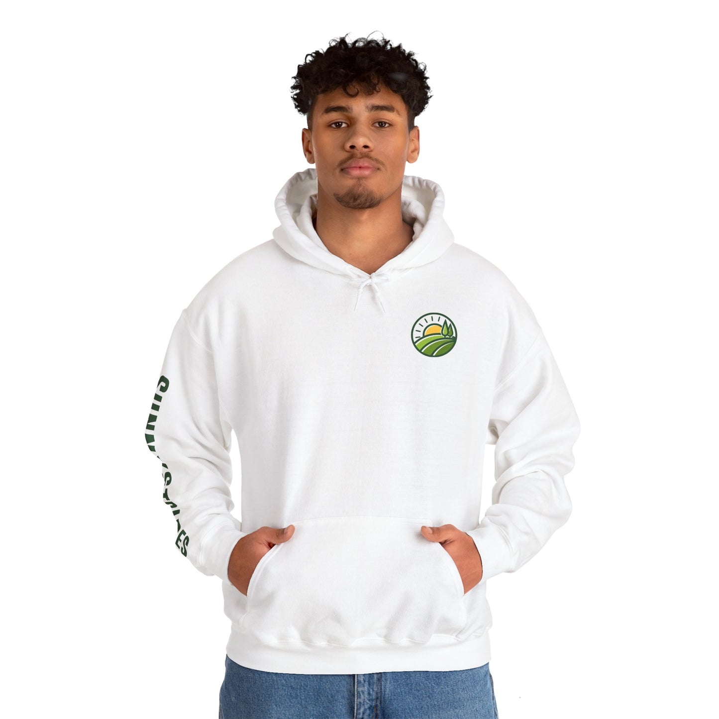 Sunny Stripes Unisex Heavy Blend™ Hooded Sweatshirt