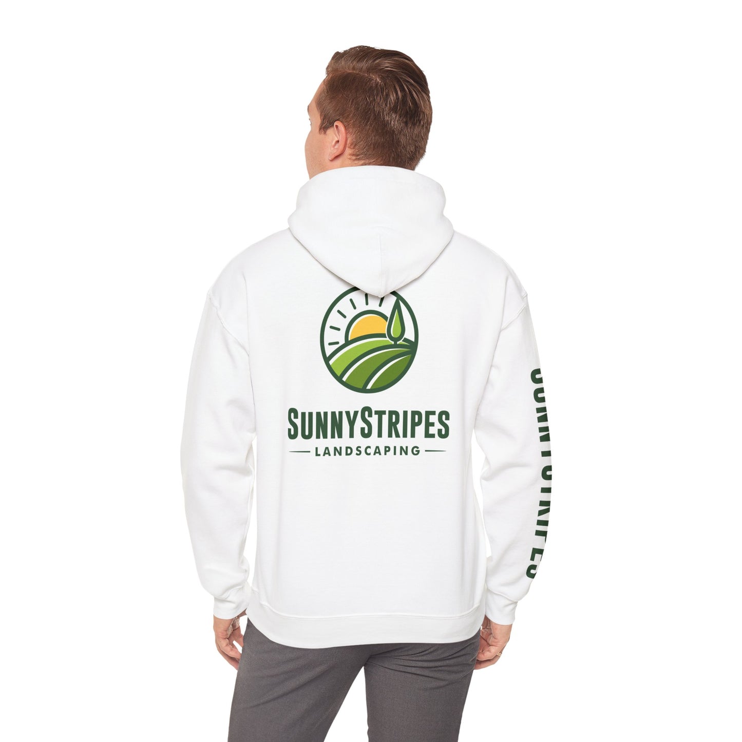 Sunny Stripes Unisex Heavy Blend™ Hooded Sweatshirt