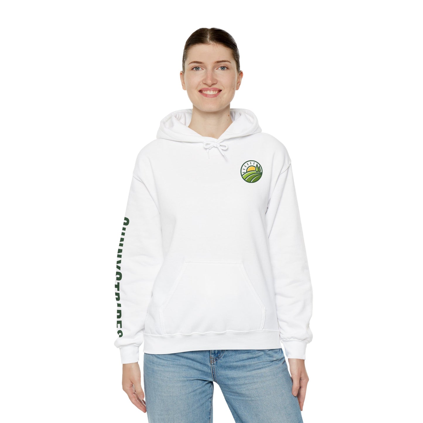Sunny Stripes Unisex Heavy Blend™ Hooded Sweatshirt