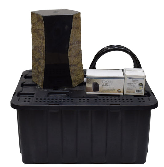 Easy Pro Tranquil Décor Bevel Sided Basalt Fountain or Kit