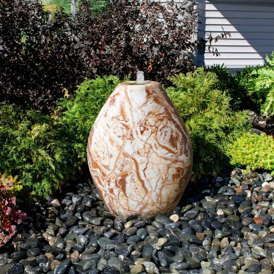 Blue Thumb Red Marble - Almond Fountain Kit