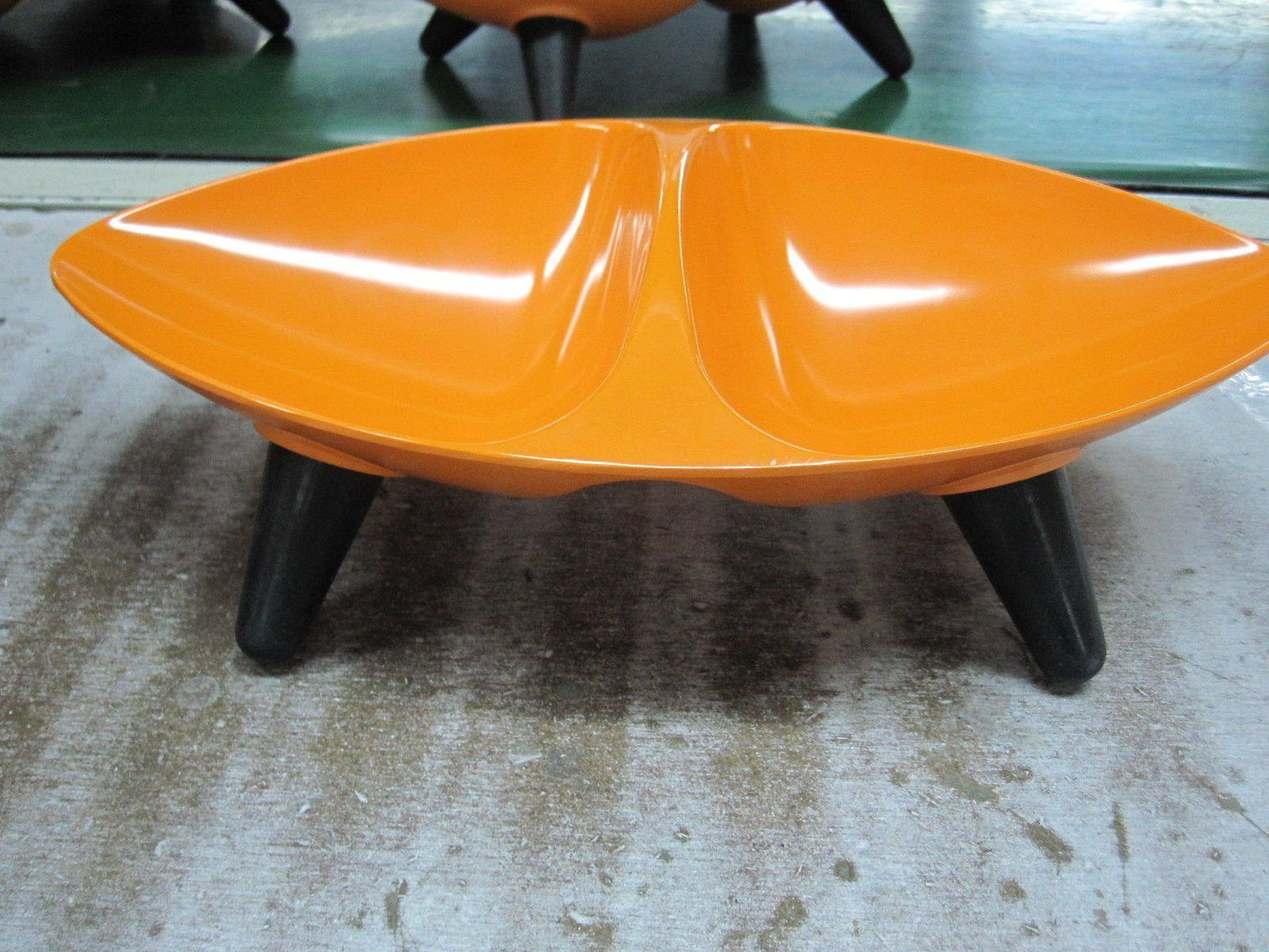 Pet Life ® 'Couture Sculptured' Dishwasher Safe Melamine Food and Water Double Pet Bowl