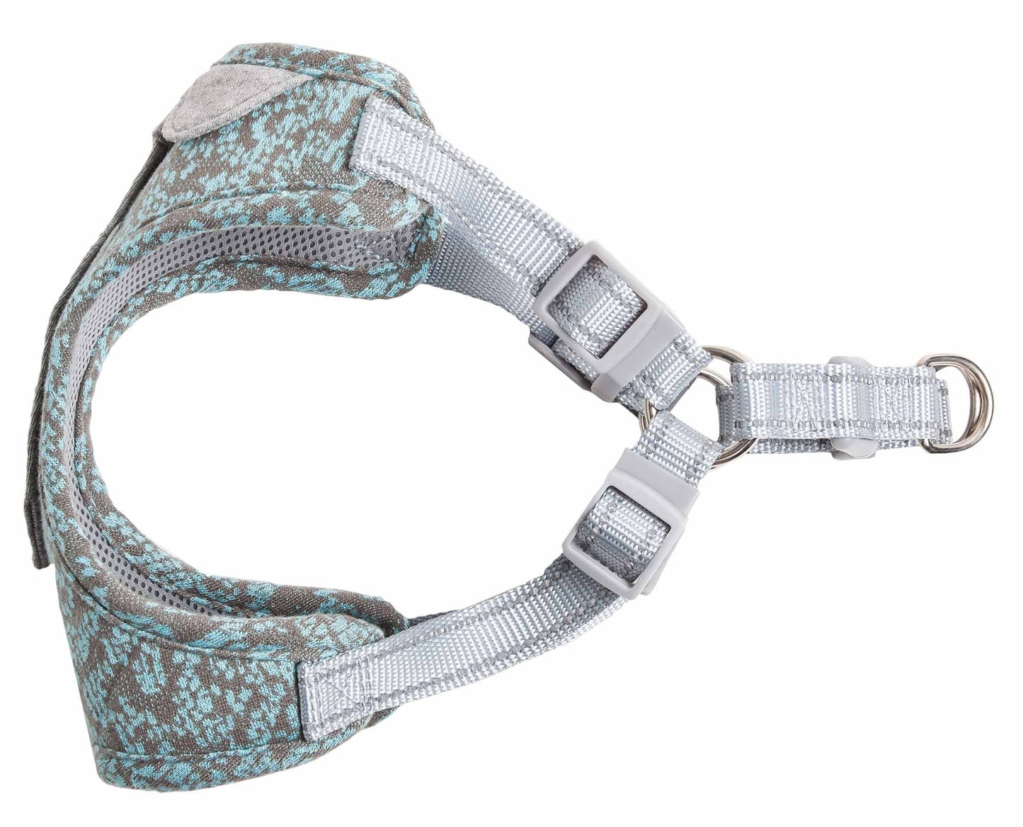 Pet Life ® 'Fidomite' Mesh Reversed and Adjustable Fashion Dog Harness W/ Designer Neck Tie