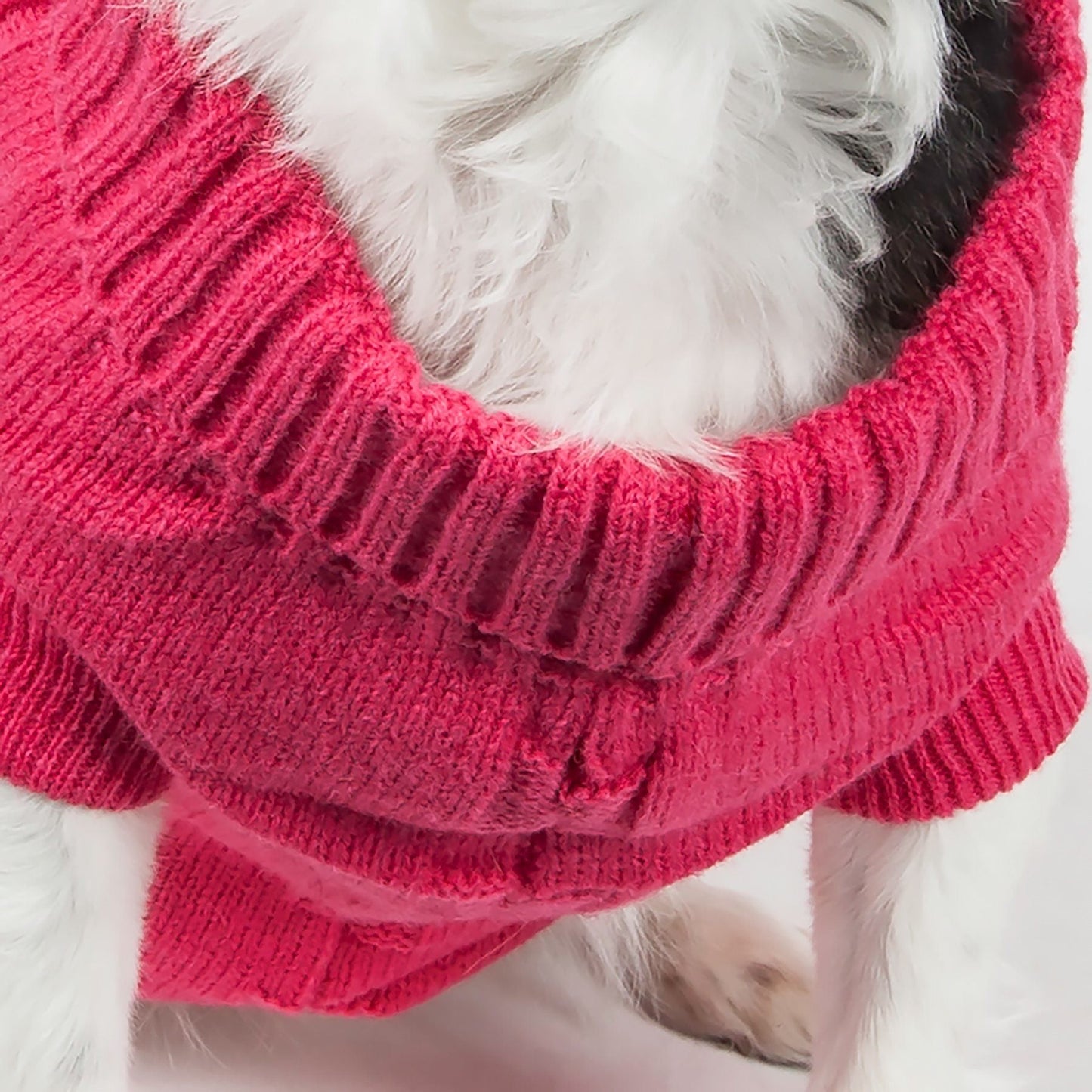 Pet Life ® Heavy Cotton Rib-Collared Fashion Dog Sweater