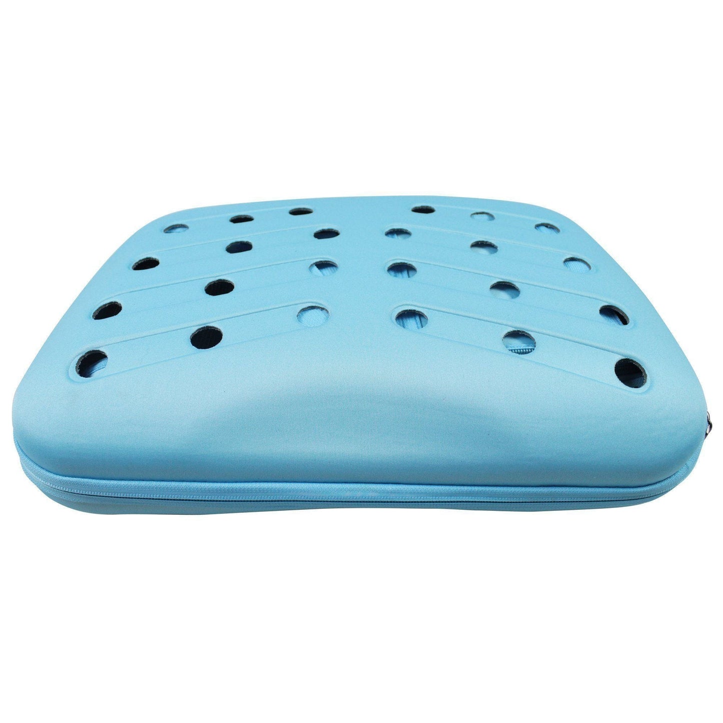 Pet Life ® 'Narrow Shelled' Perforated Lightweight Collapsible Military Grade Fashion Designer Travel Pet Dog Carrier Crate