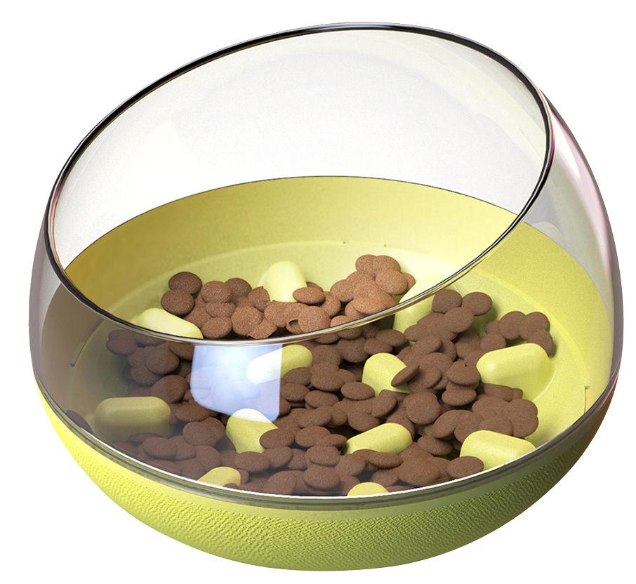 Pet Life ® 'Tumbowl' Slow Feeding Pet Bowl