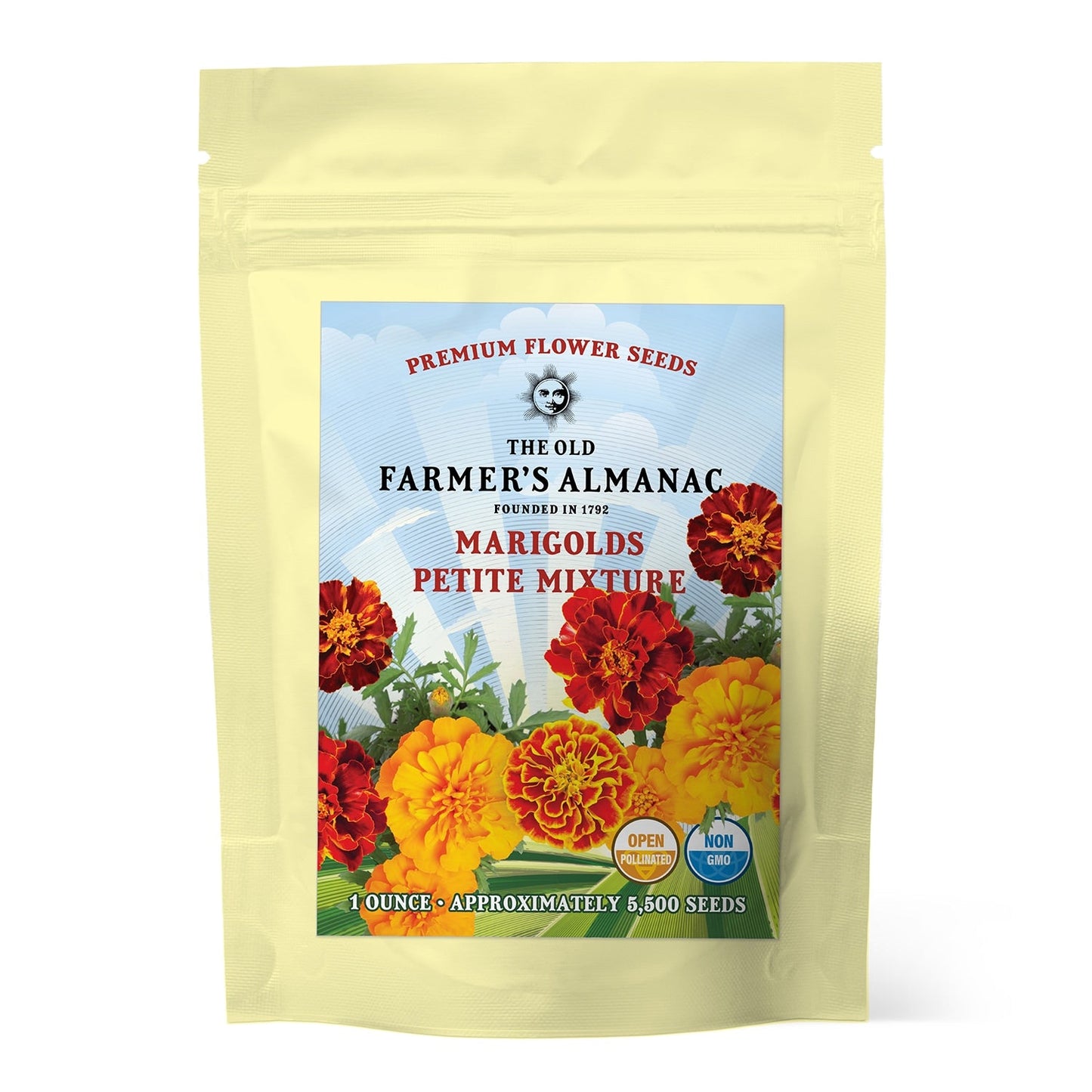 The Old Farmer's Almanac Petite Mixture Marigold Seeds