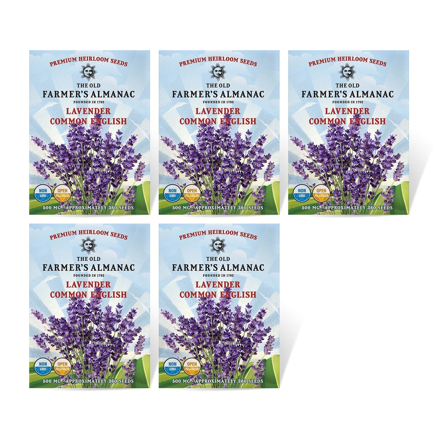 The Old Farmer's Almanac Heirloom Common English Lavender Seeds