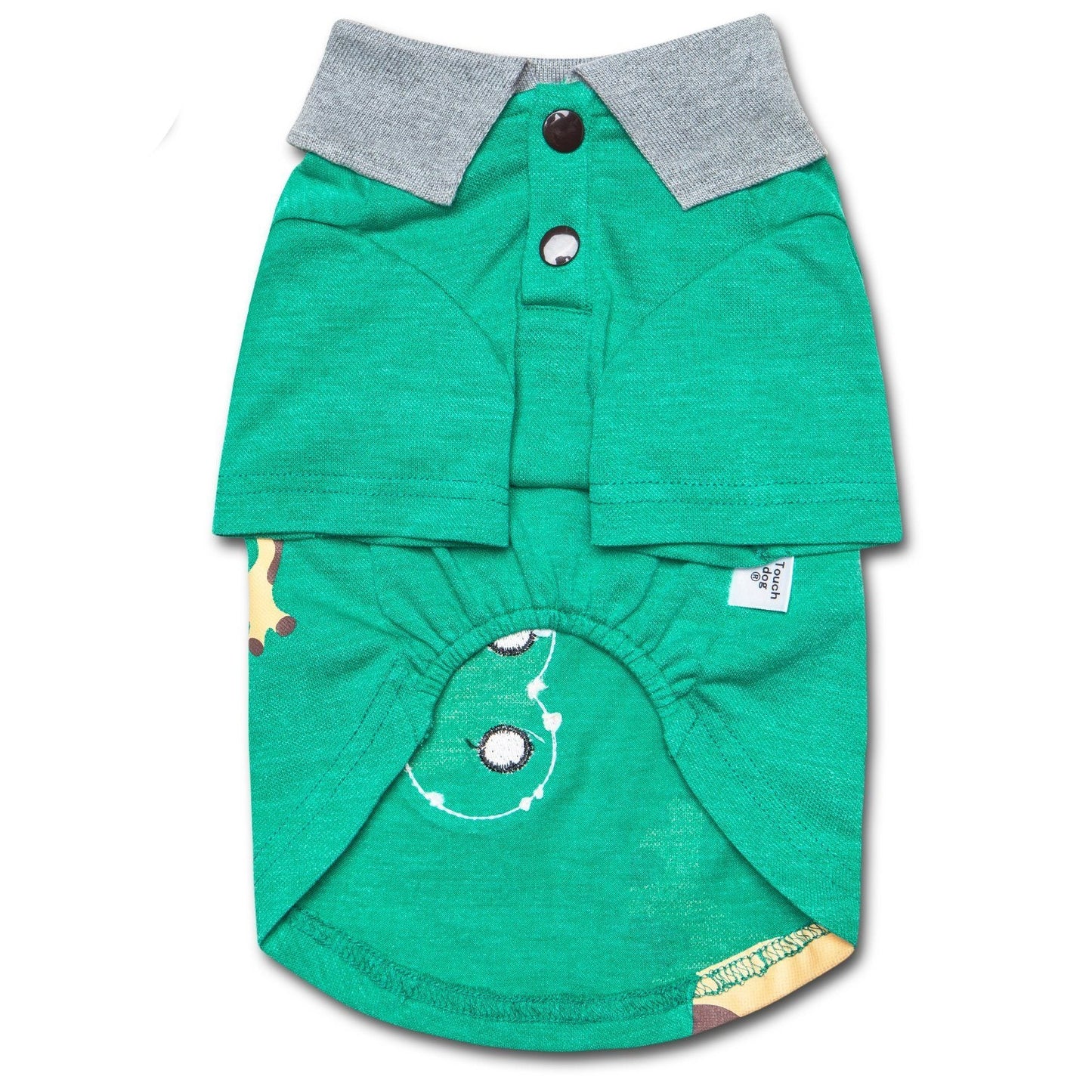 Touchdog 'Arubark' Caribbean Style Dog Polo T-Shirt