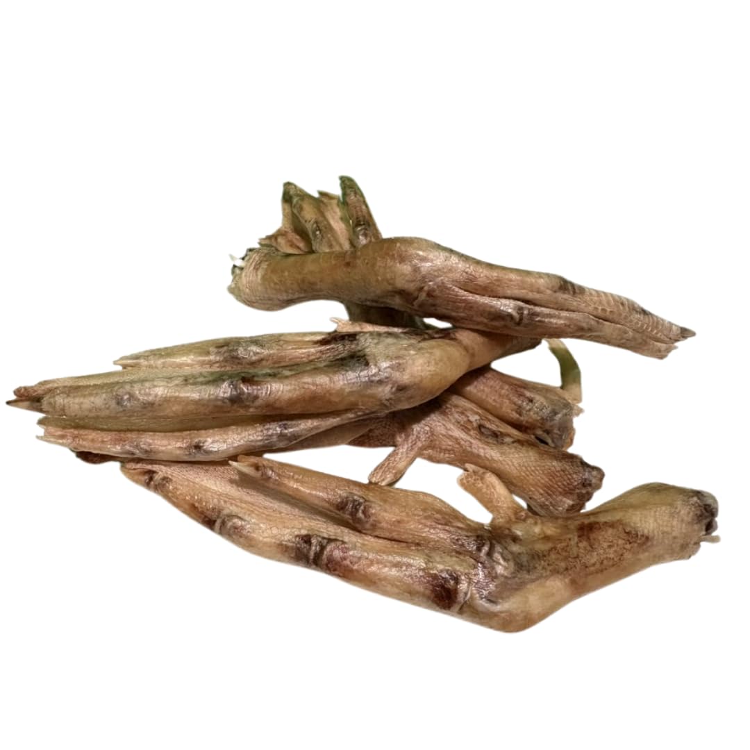 Freeze-Dried Duck Feet for Dogs, Natural Joint Support, 10 Count - Premium Quality Made in USA