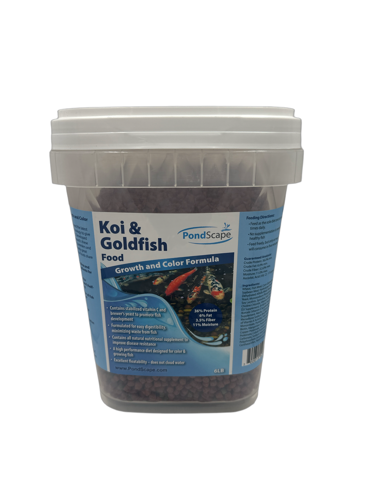 PondScape Growth & Color Koi and Goldfish Food