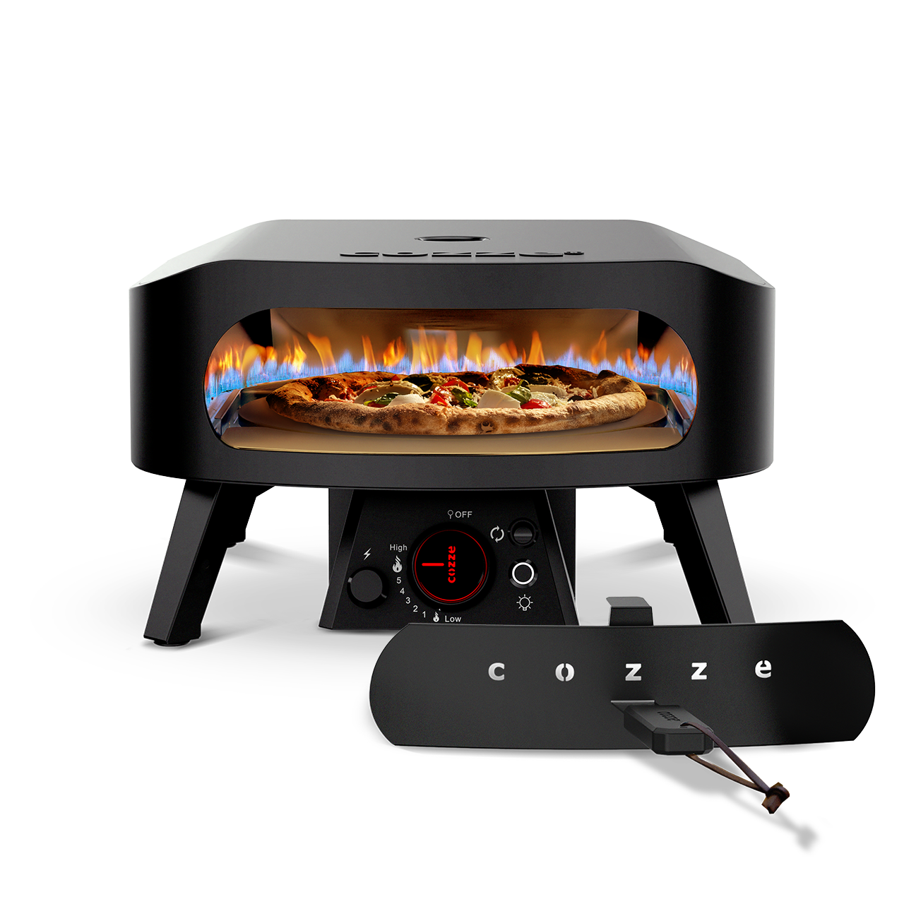 Cozze Gas Pizza Oven - with Rotating Pizza Stone