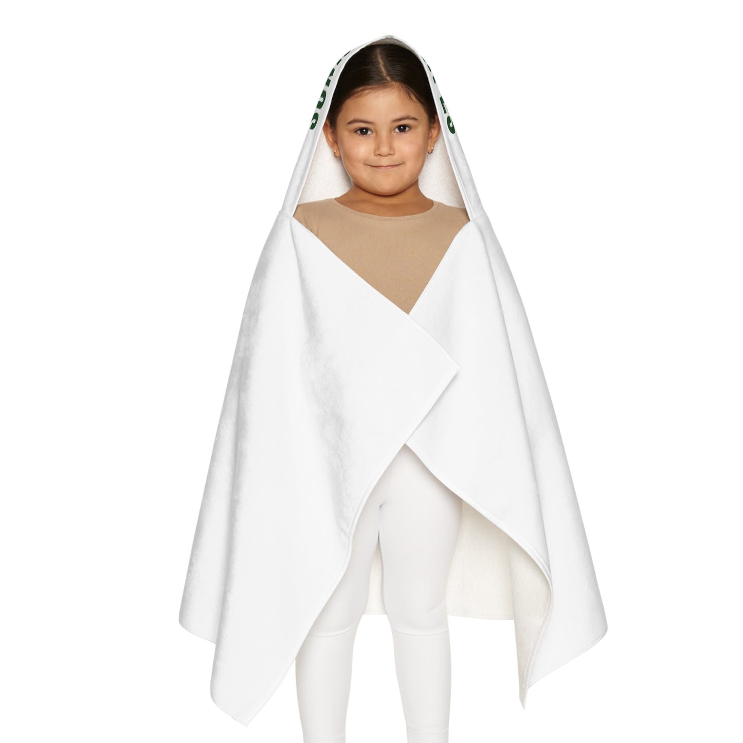 SunnyStripes Youth Hooded Towel - Fun & Cozy Beachwear for Kids