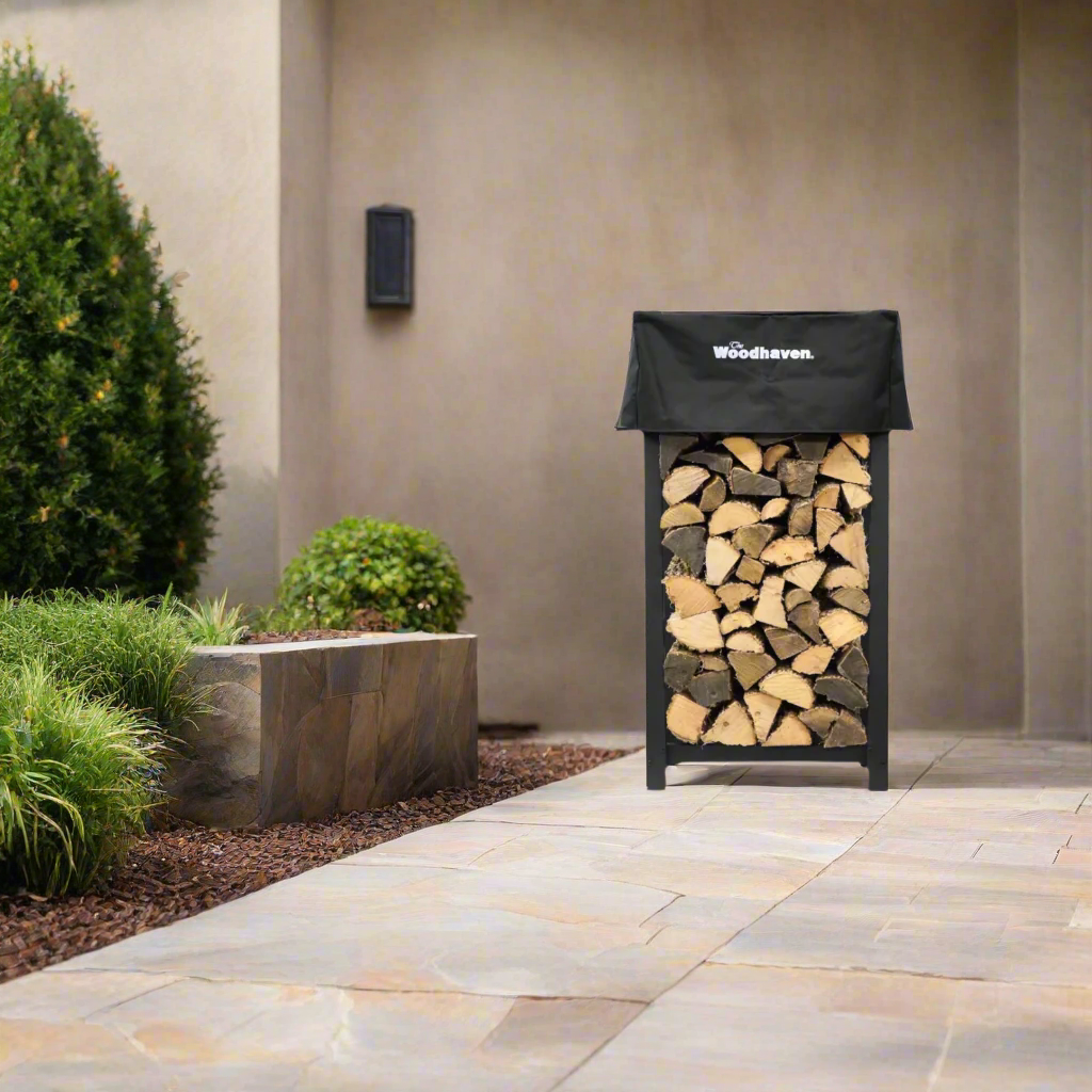 The Woodhaven 4 x 2 Firewood Rack
