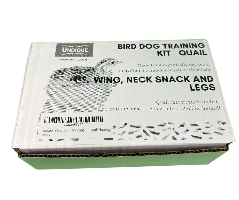 Quail Wing Dog Training Kit - Nutritious Dog Treats and Quail Wing for Effective Dog Training Sessions - Reinforce Positive Behaviors with Training Treats - Not Suitable for Small Breeds