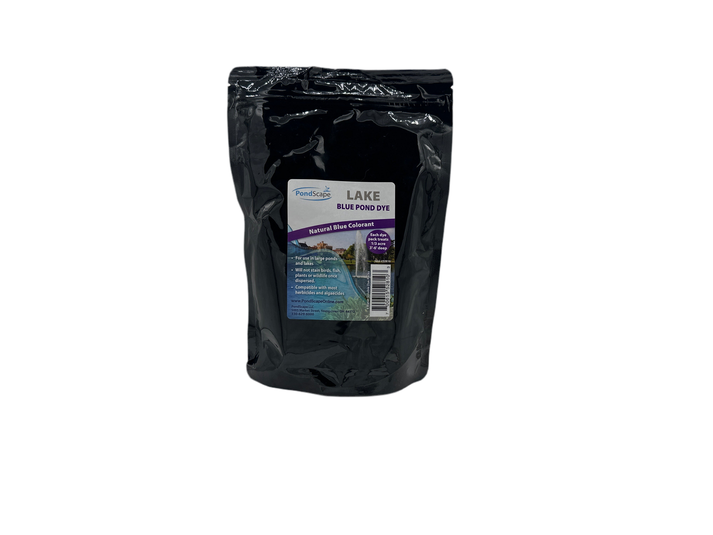 PondScape Blue Pond Dye 4 Water Soluble Packets