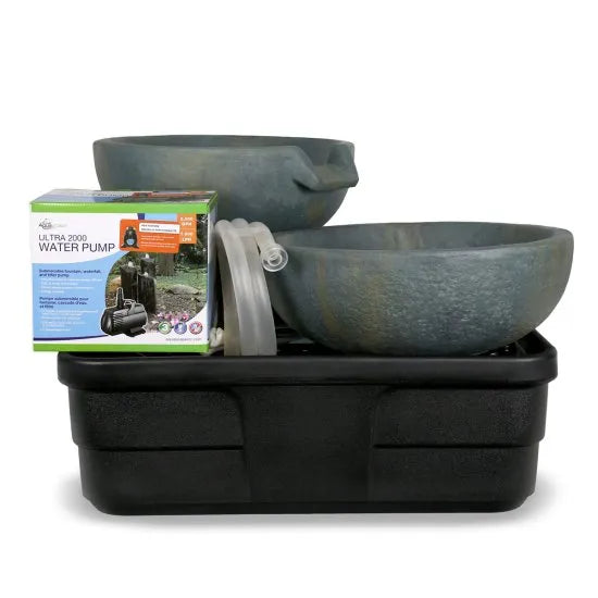 Aquascape Spillway Bowl 19″ and Basin 21″ Fountain Kit