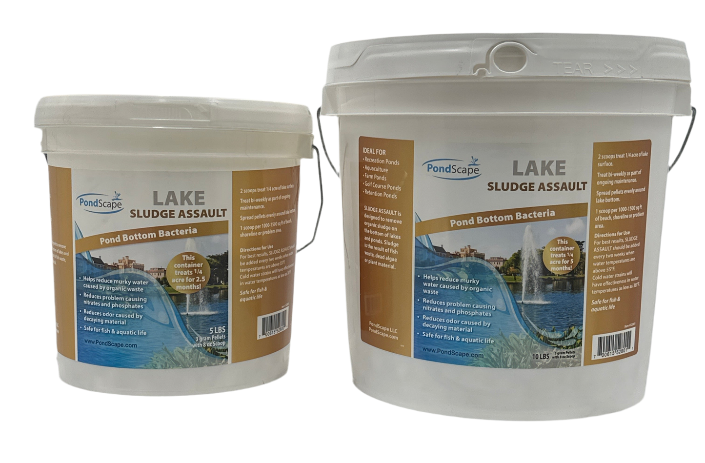 PondScape Lake Sludge Assault