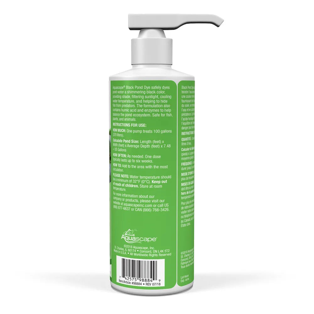 Aquascape Black Pond Dye