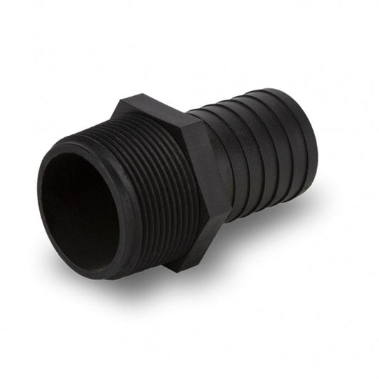 Poly Male Hose Adapter (MPT x BARB)