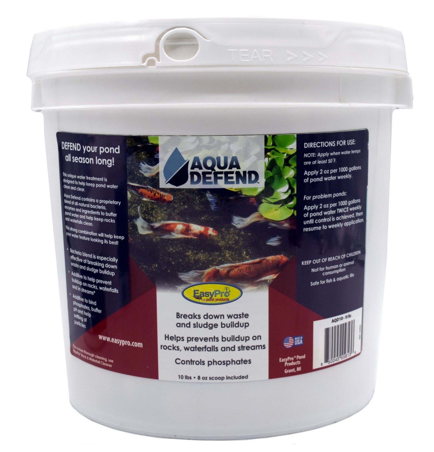 Easy Pro Aqua Defend™ All-Natural Pond Water Treatment