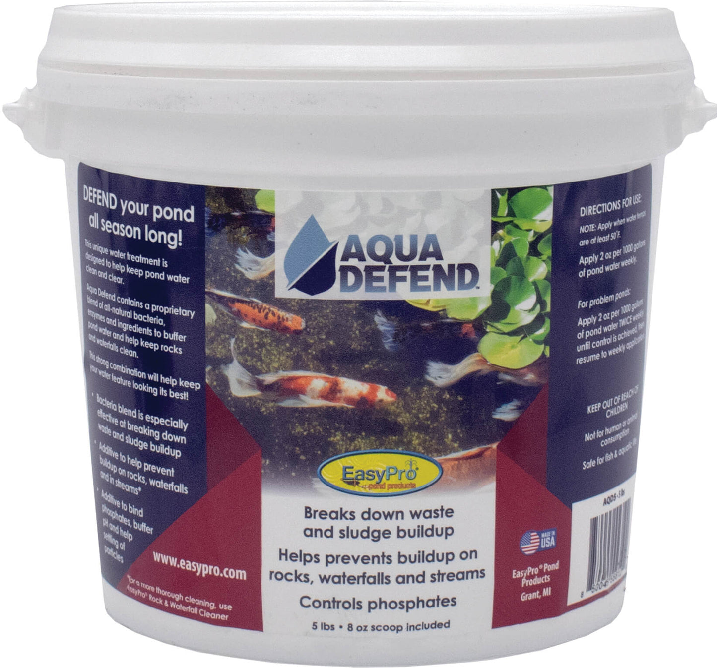 Easy Pro Aqua Defend™ All-Natural Pond Water Treatment