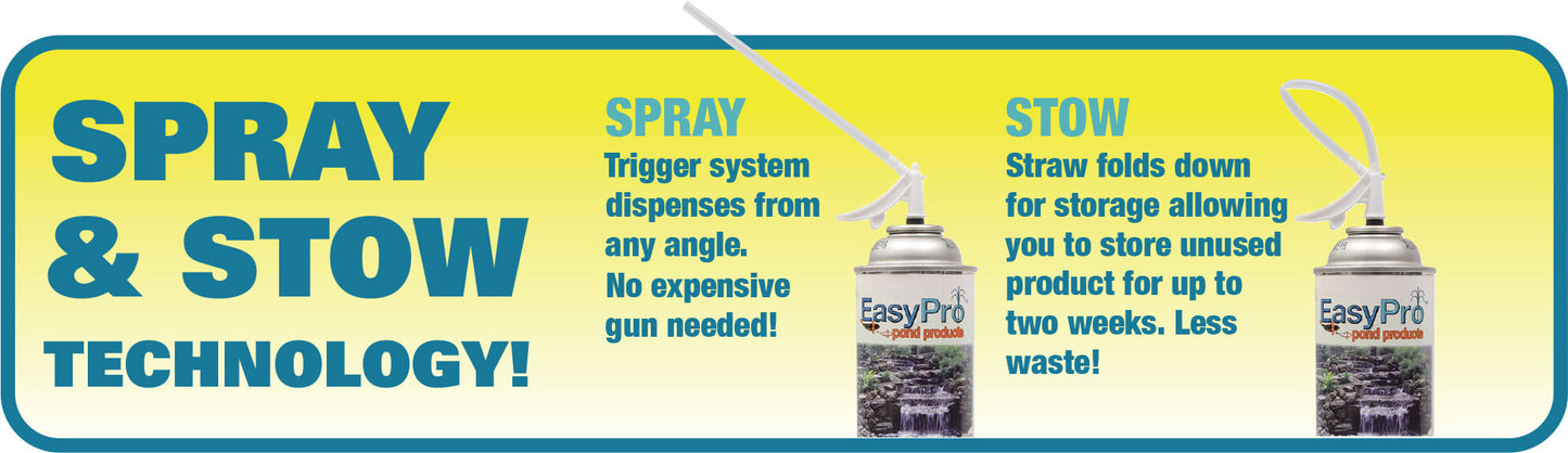 Easy Pro Black Waterfall Foam – Ready to use – 20 oz