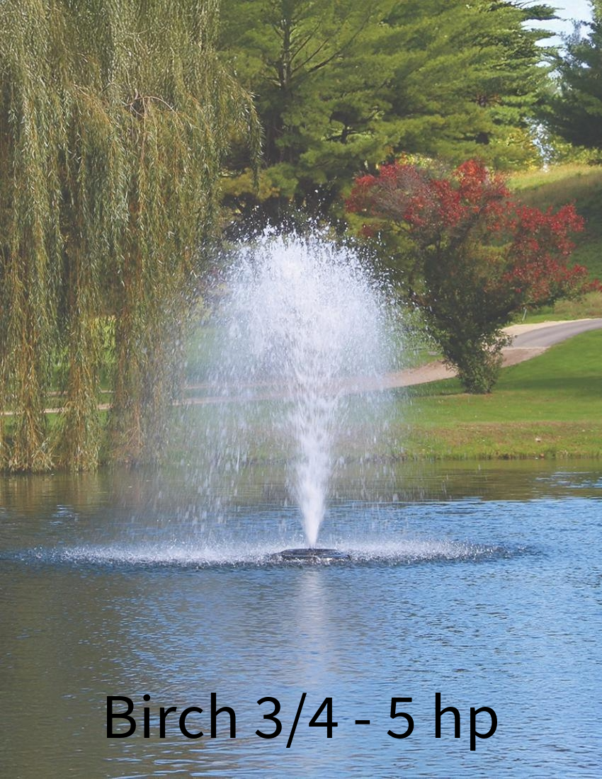 Kasco JF8400H 2 HP Fountain w/5 Patterns – 230v