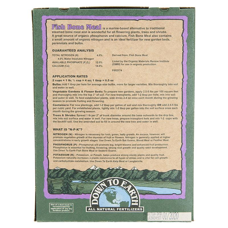 Fish Bone Meal 4-12-0 (5 lb)