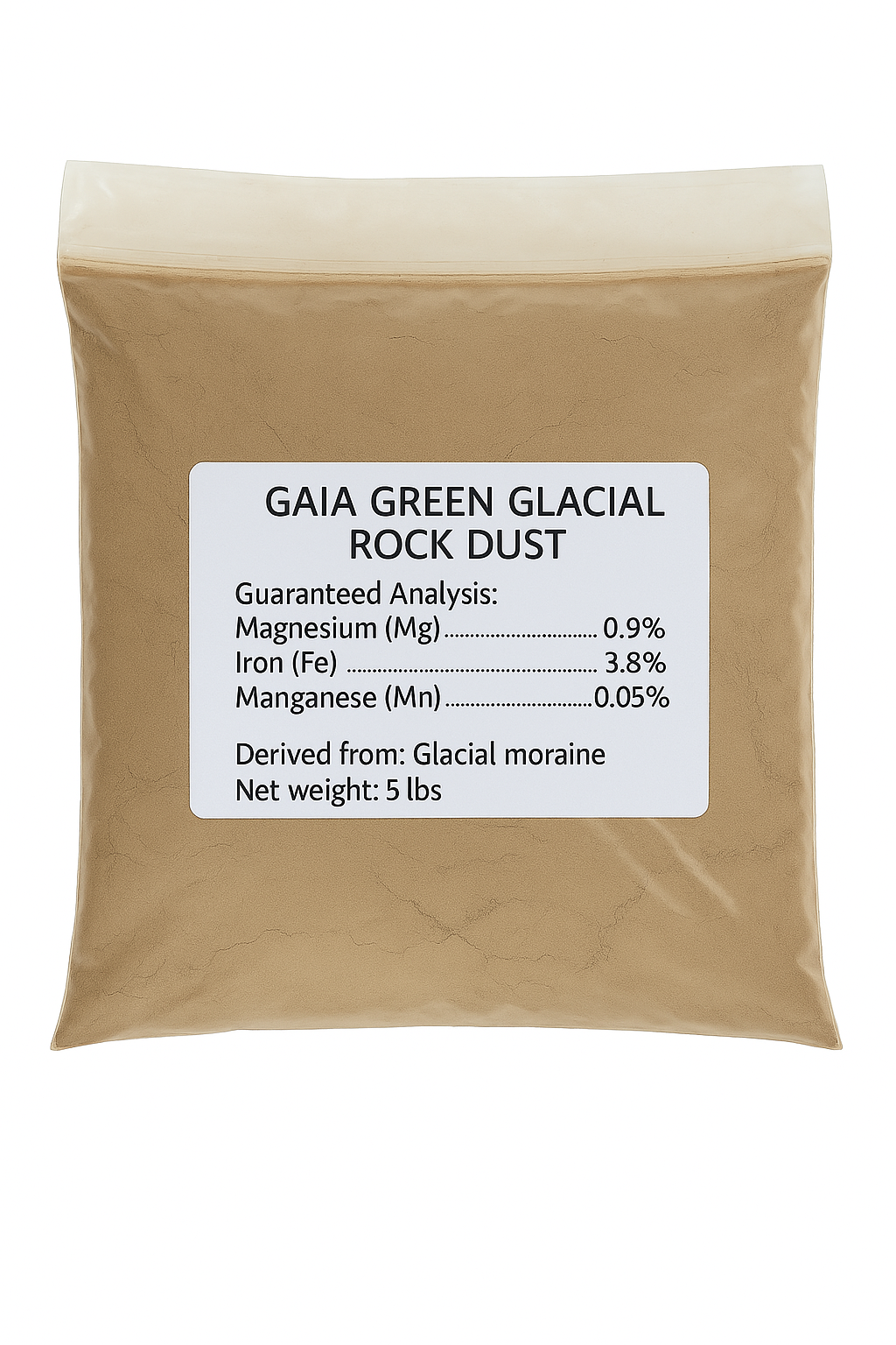 Gaia Green Glacial Rock Dust (5 lb bag)