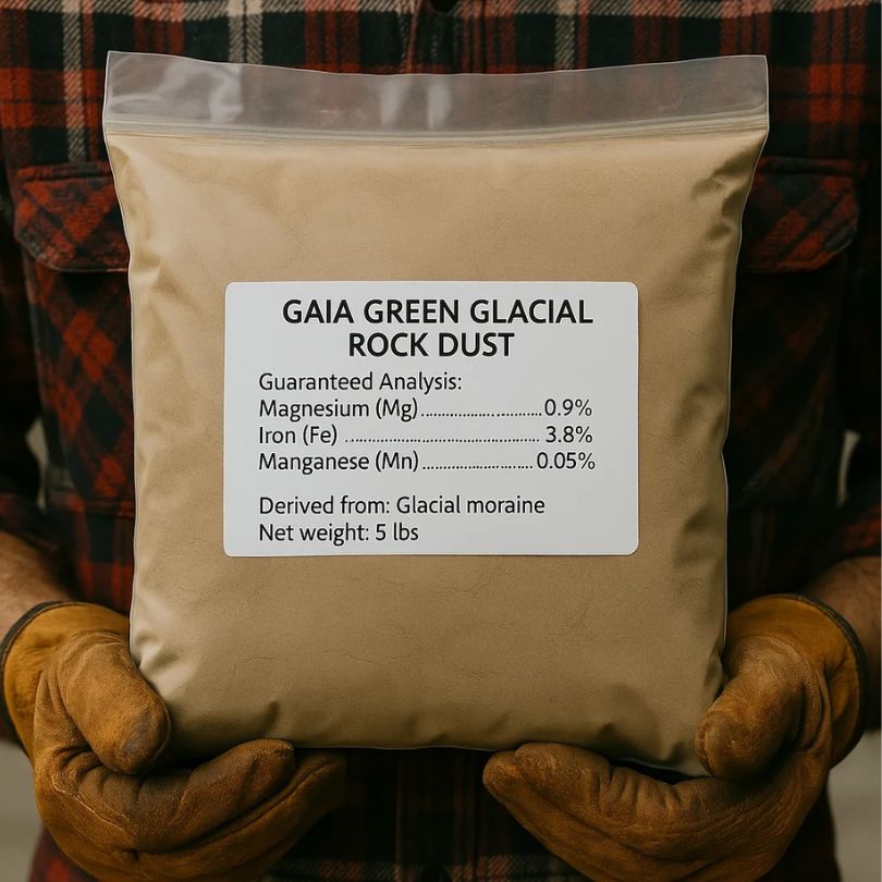 Gaia Green Glacial Rock Dust (5 lb bag)