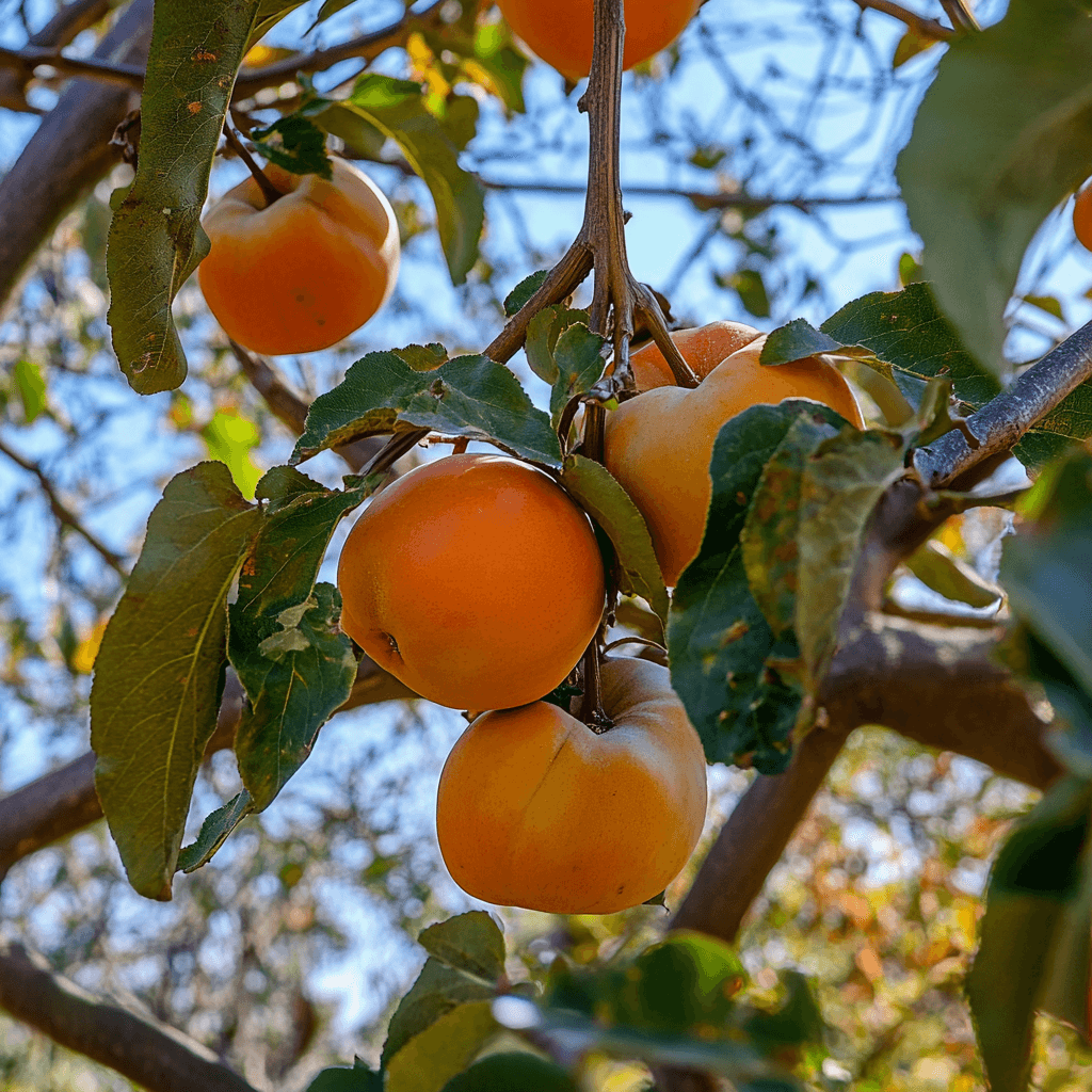 Jiro', Fuyu Persimmon, Tree