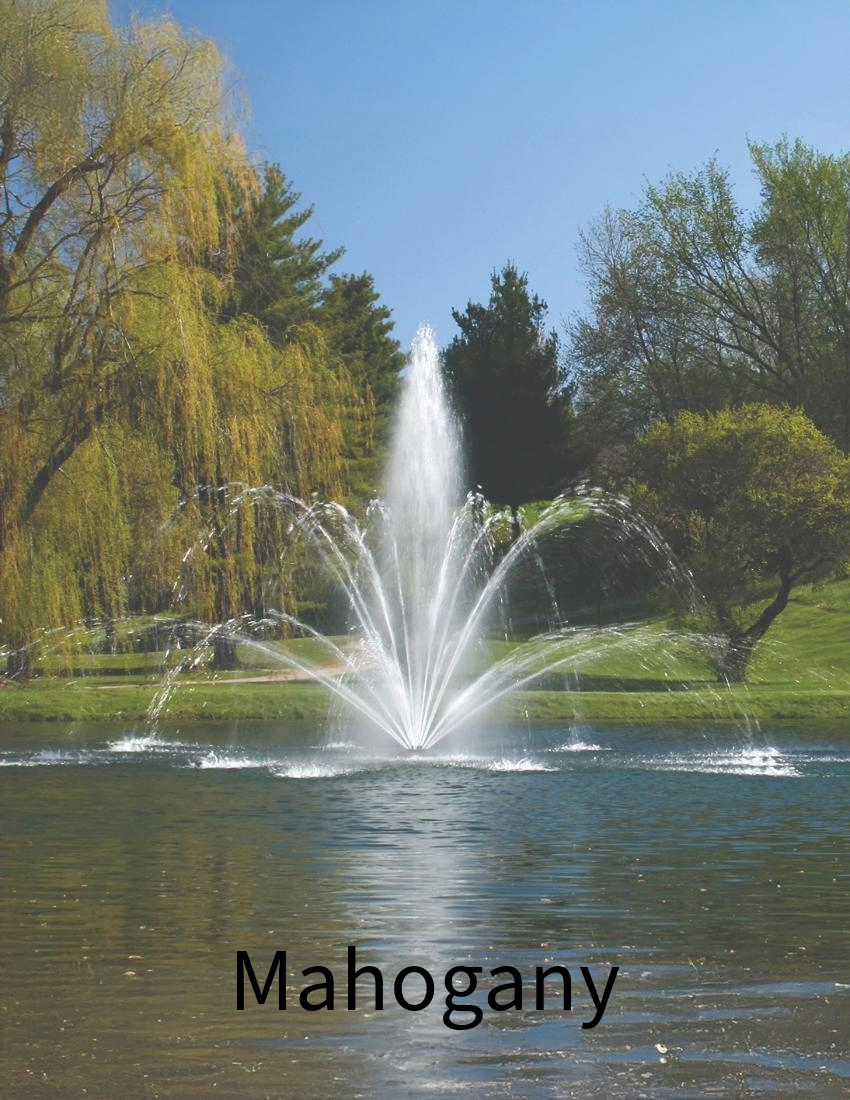 Kasco JF8400H 2 HP Fountain w/5 Patterns – 230v