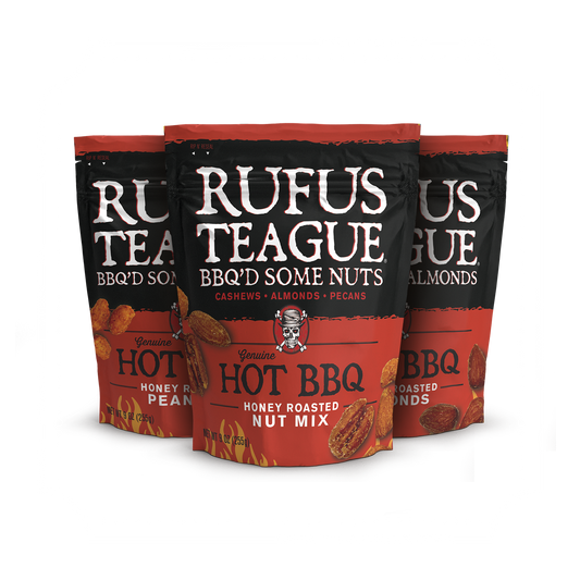 HOT BBQ NUTS - VARIETY 3 PACK