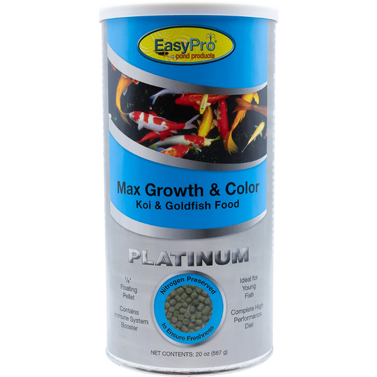 Easy Pro Platinum Koi & Goldfish Food – Max Growth & Color