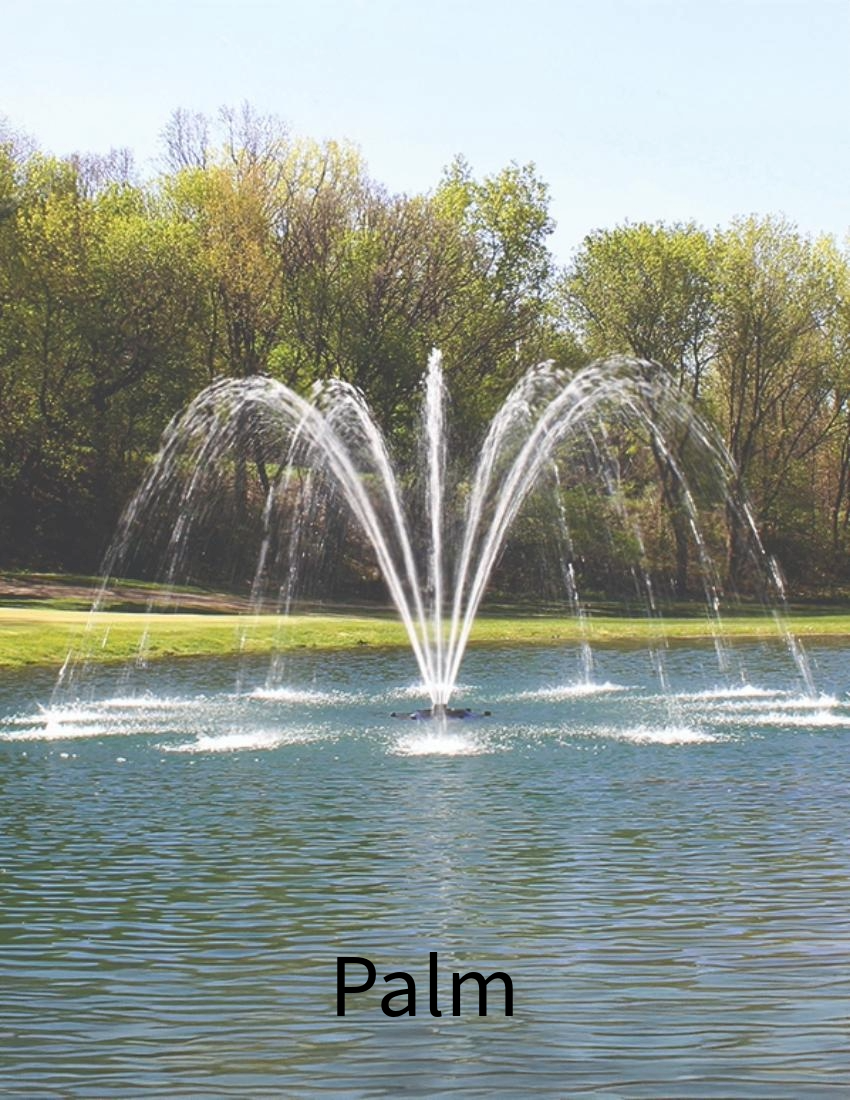 Kasco JF3.1H 3 HP Fountain w/5 Patterns  – 230v