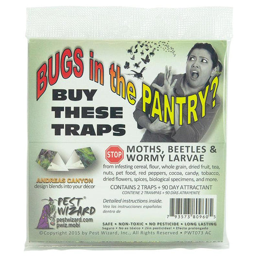Pest Wizard BUGS in the PANTRY 2-Pack Andreas Canyon