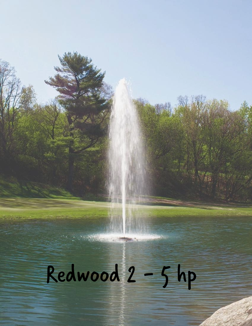 Kasco JF3.1H 3 HP Fountain w/5 Patterns  – 230v