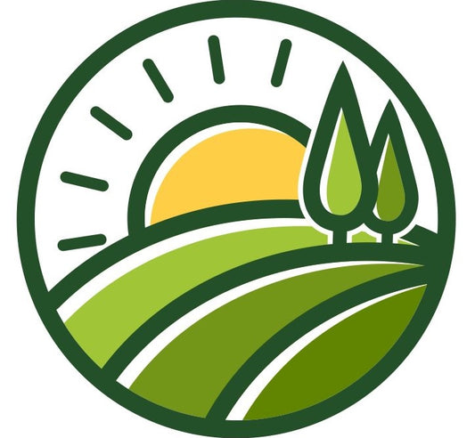 Sunny Stripes Landscaping Logo Sticker – Durable & Weatherproof