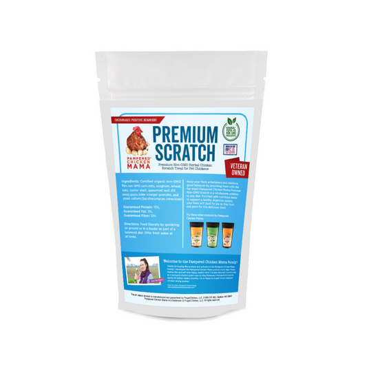 Non-GMO Premium Chicken Scratch With Herbs To Encourage Positive Behaviors