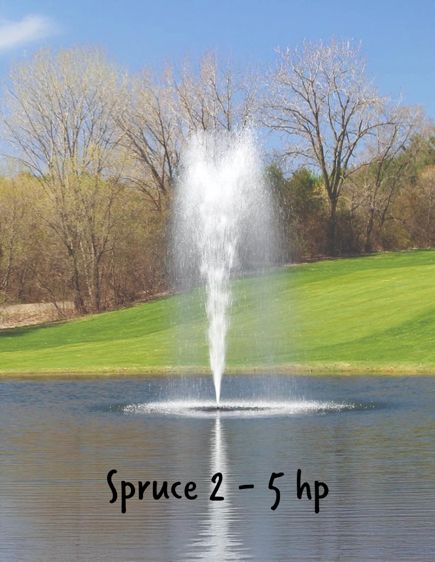 Kasco JF3.1H 3 HP Fountain w/5 Patterns  – 230v