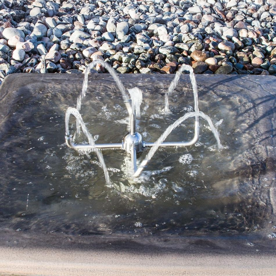 Blue Thumb Stainless Steel Rotating Fountain Nozzle