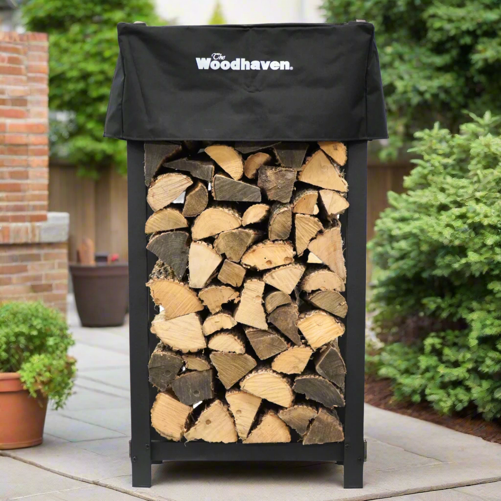 The Woodhaven 4 x 2 Firewood Rack