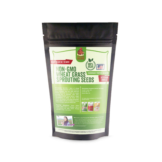 Non-GMO Wheat Seeds for Sprouting Fodder (Wheat Grass) -- Sustainably Grown In Missouri To Encourage Positive Behaviors