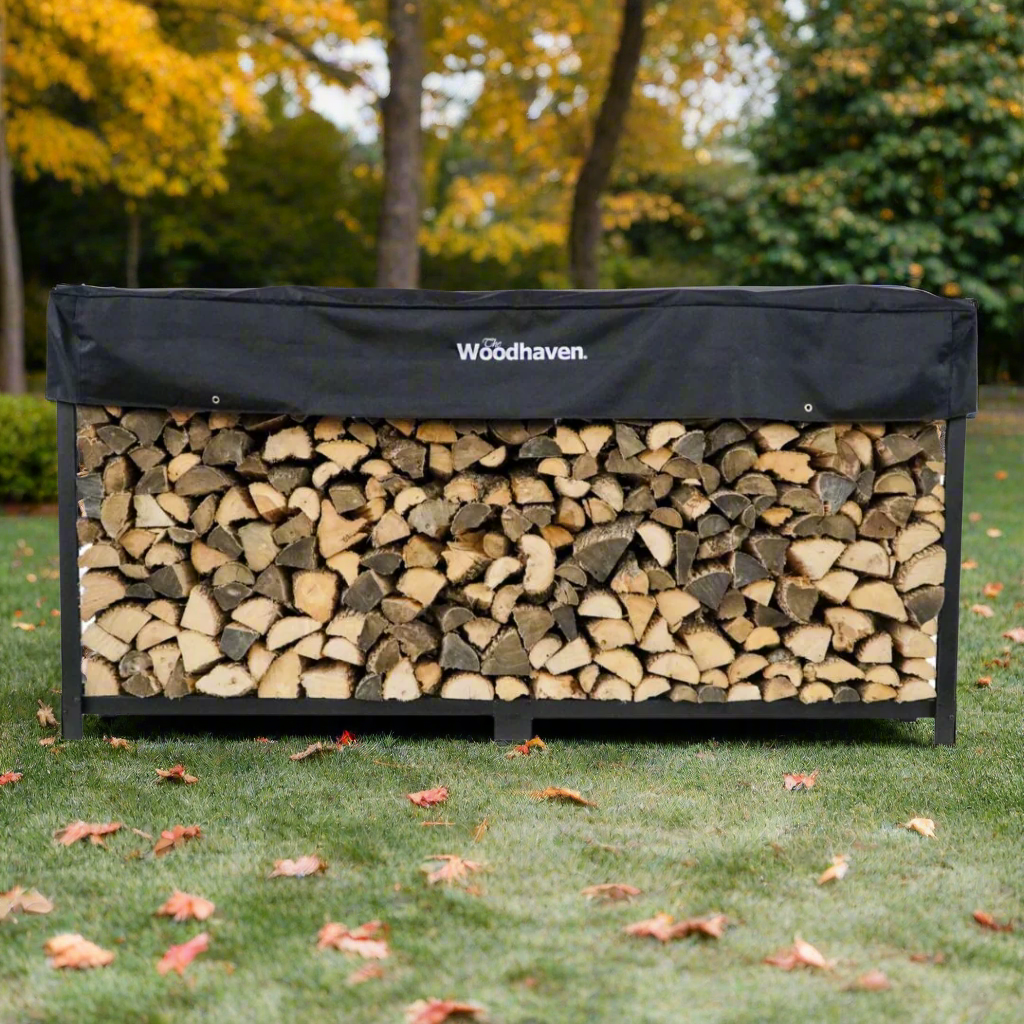 The Woodhaven 10ft Firewood Rack