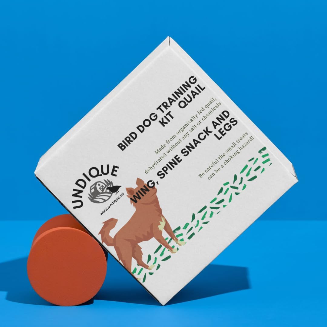 Quail Wing Dog Training Kit - Nutritious Dog Treats and Quail Wing for Effective Dog Training Sessions - Reinforce Positive Behaviors with Training Treats - Not Suitable for Small Breeds