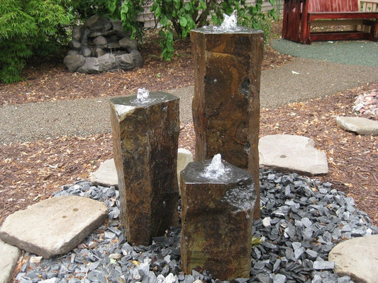 Easy Pro Tranquil Décor Real Basalt Three Pack Fountain or Kit