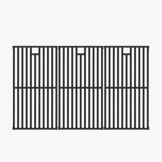 Cast iron grates for Monument Grills 4 burner